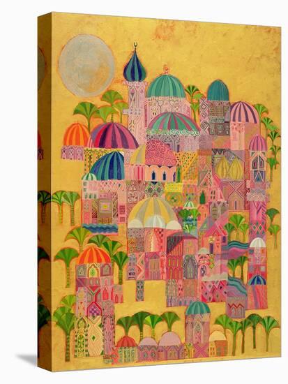The Golden City, 1993-94-Laila Shawa-Stretched Canvas