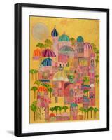 The Golden City, 1993-94-Laila Shawa-Framed Giclee Print