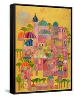 The Golden City, 1993-94-Laila Shawa-Framed Stretched Canvas