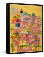 The Golden City, 1993-94-Laila Shawa-Framed Stretched Canvas