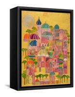 The Golden City, 1993-94-Laila Shawa-Framed Stretched Canvas