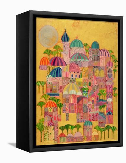 The Golden City, 1993-94-Laila Shawa-Framed Stretched Canvas