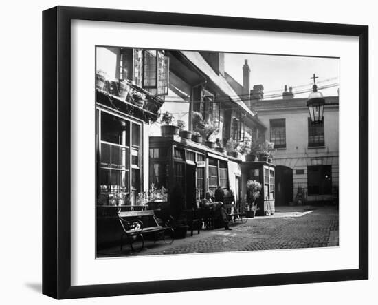 The Golden Cross Inn-Fred Musto-Framed Photographic Print