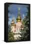 The Golden Domes of the Trinity Lavra of St. Sergius-Michael Runkel-Framed Stretched Canvas