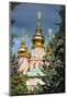 The Golden Domes of the Trinity Lavra of St. Sergius-Michael Runkel-Mounted Photographic Print