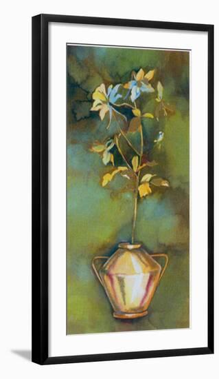 The Golden Flower II-Cesara Maltempi-Framed Art Print