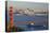 The Golden Gate Bridge and Sand Francisco Skyline-Miles-Stretched Canvas