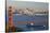 The Golden Gate Bridge and Sand Francisco Skyline-Miles-Stretched Canvas
