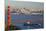 The Golden Gate Bridge and Sand Francisco Skyline-Miles-Mounted Photographic Print