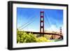 The Golden Gate Bridge II-Philippe Hugonnard-Framed Giclee Print