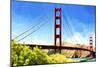 The Golden Gate Bridge II-Philippe Hugonnard-Mounted Giclee Print