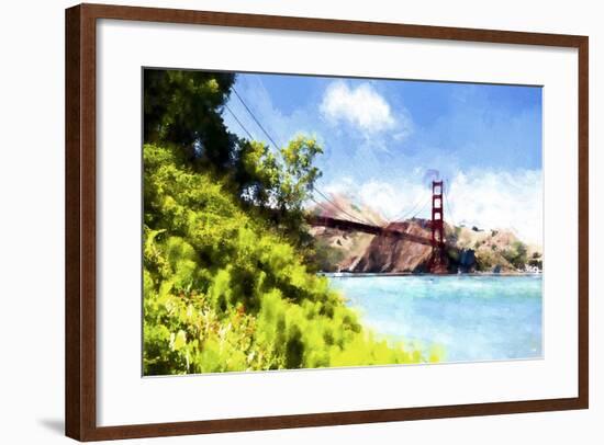 The Golden Gate Bridge III-Philippe Hugonnard-Framed Giclee Print