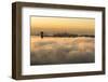 The Golden Gate Bridge in the Fog, California, San Francisco-Marco Isler-Framed Photographic Print