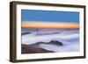 The Golden Gate Bridge in the Fog-Jenny Qiu-Framed Photographic Print