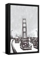 The Golden Gate Bridge, San Francisco, California-null-Framed Stretched Canvas