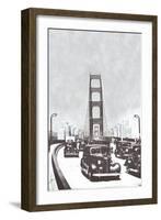 The Golden Gate Bridge, San Francisco, California-null-Framed Art Print