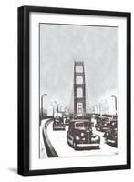 The Golden Gate Bridge, San Francisco, California-null-Framed Art Print