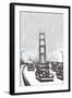 The Golden Gate Bridge, San Francisco, California-null-Framed Art Print