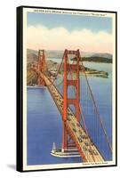 The Golden Gate Bridge, San Francisco, California-null-Framed Stretched Canvas