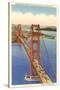 The Golden Gate Bridge, San Francisco, California-null-Stretched Canvas