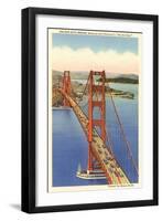 The Golden Gate Bridge, San Francisco, California-null-Framed Art Print