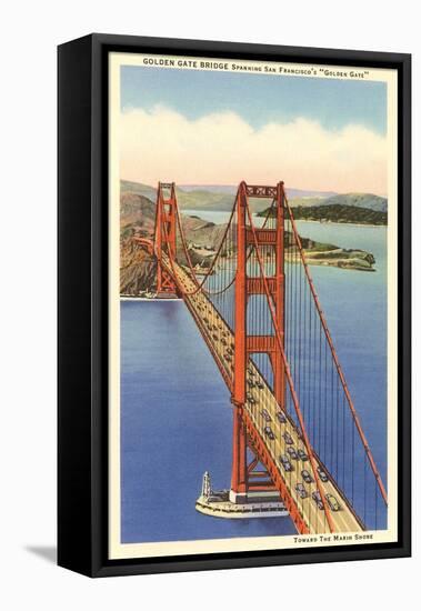 The Golden Gate Bridge, San Francisco, California-null-Framed Stretched Canvas