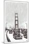 The Golden Gate Bridge, San Francisco, California-null-Mounted Art Print