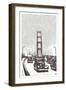 The Golden Gate Bridge, San Francisco, California-null-Framed Art Print