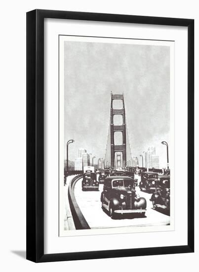 The Golden Gate Bridge, San Francisco, California-null-Framed Art Print