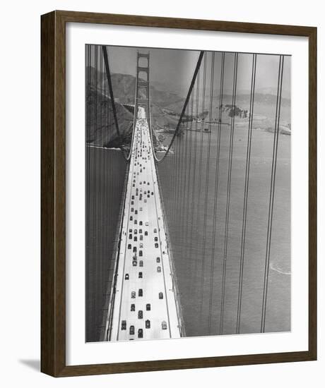 The Golden Gate Bridge, Summer PM-The Chelsea Collection-Framed Giclee Print