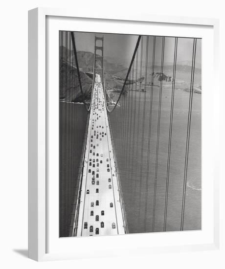 The Golden Gate Bridge, Summer PM-The Chelsea Collection-Framed Giclee Print