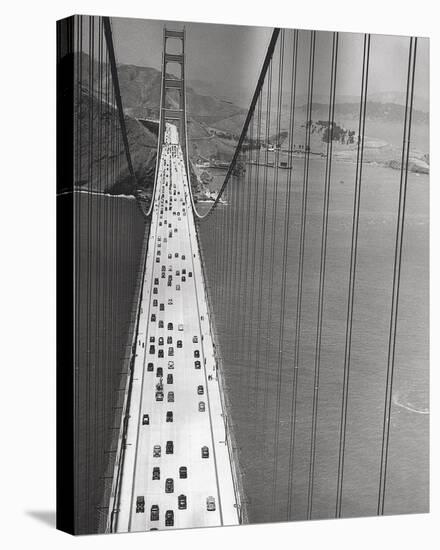 The Golden Gate Bridge, Summer PM-The Chelsea Collection-Stretched Canvas