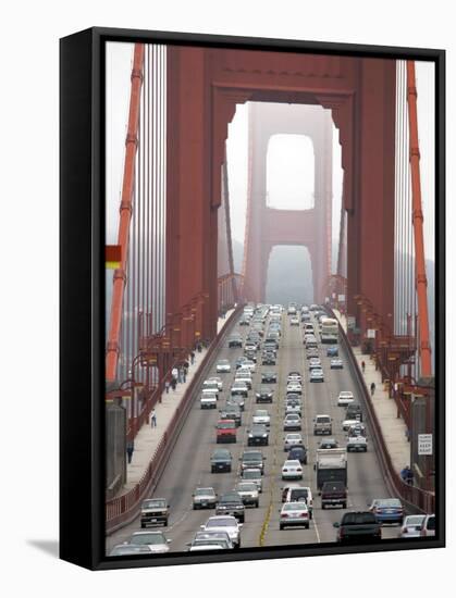 The Golden Gate Bridge-null-Framed Stretched Canvas