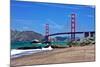 The Golden Gate Bridge-cec72-Mounted Photographic Print