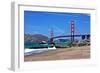 The Golden Gate Bridge-cec72-Framed Photographic Print