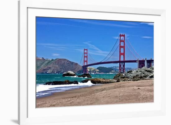 The Golden Gate Bridge-cec72-Framed Photographic Print