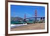 The Golden Gate Bridge-cec72-Framed Photographic Print