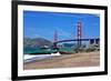 The Golden Gate Bridge-cec72-Framed Photographic Print