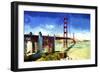 The Golden Gate Bridge-Philippe Hugonnard-Framed Giclee Print