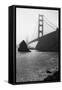 The Golden Gate Bridge-Lance Kuehne-Framed Stretched Canvas