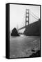 The Golden Gate Bridge-Lance Kuehne-Framed Stretched Canvas