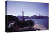 The Golden Gate Bridge-Rich Bourgerie-Stretched Canvas