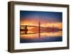 The Golden Gate Bridge-Marco Carmassi-Framed Photographic Print