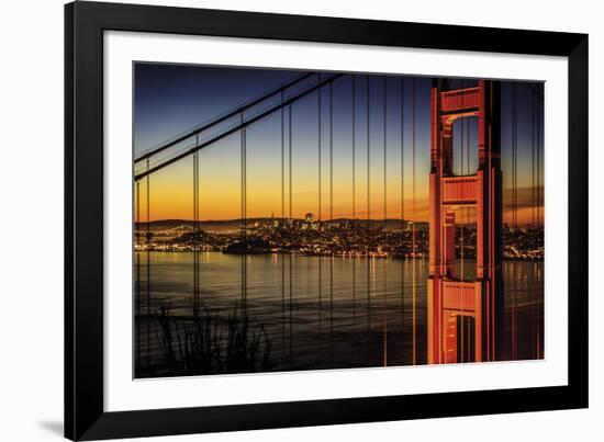 The Golden Gate-Berthold Dieckfoss-Framed Giclee Print