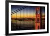 The Golden Gate-Berthold Dieckfoss-Framed Giclee Print