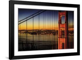 The Golden Gate-Berthold Dieckfoss-Framed Giclee Print