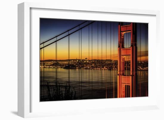 The Golden Gate-Berthold Dieckfoss-Framed Giclee Print