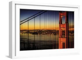 The Golden Gate-Berthold Dieckfoss-Framed Giclee Print