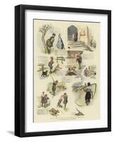 The Golden Glove, or the Squire of Tamworth-Claude Shepperson-Framed Giclee Print
