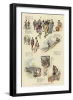 The Golden Glove, or the Squire of Tamworth-Claude Shepperson-Framed Giclee Print